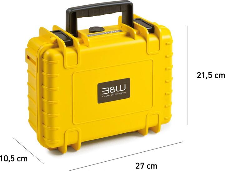 Actual product image B&W International B&W action.case PP.41 gelb für GoPro Hero 9-13