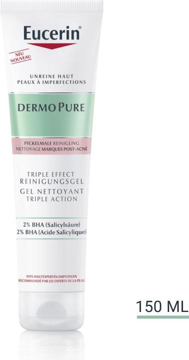Produktbild Eucerin DermoPure Triple Effect Reinigungsgel (Reinigungsgel, 150 ml)
