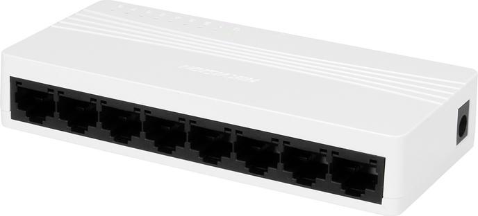 Actual product image Hikvision DS-3E0108D-E (8 ports)