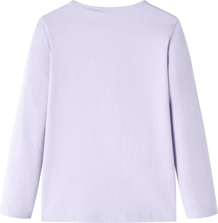 Produktbild VidaXL Kinder-Langarmshirt Helllila 140,Material: 95 % Baumwolle. 5 (140)