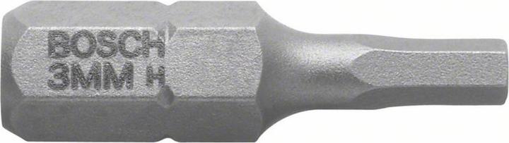 Actual product image Bosch Professional Zubehör Screwdriver bit extra-hard HEX 4, 25 mm, pack of 3 (Hexagon socket TX)