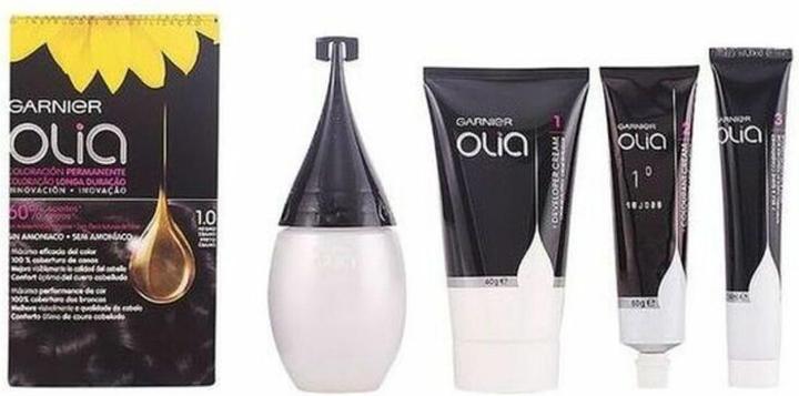Immagine prodotto Garnier OLIA Coloración Permanente #1,0 Negro Ebano 4 pz (Ebano nero)