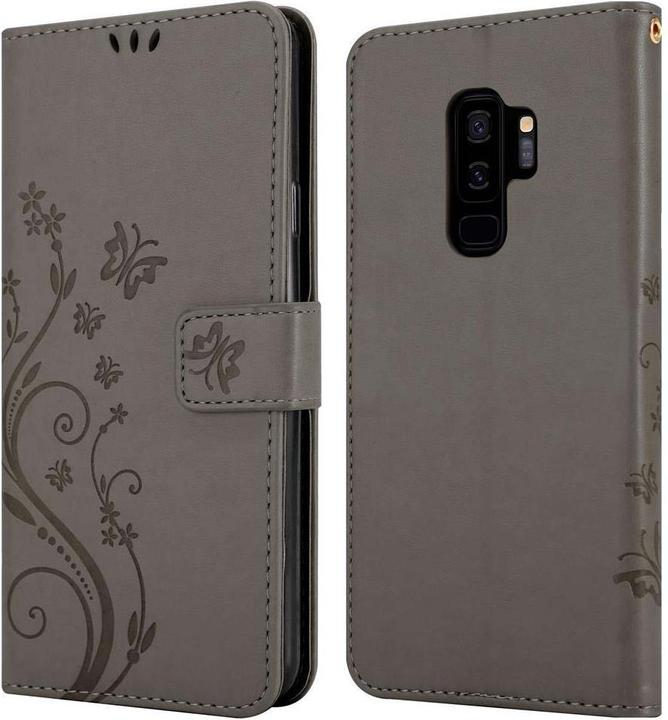 Actual product image Cadorabo Flower Book Cover (Samsung Galaxy S9+)