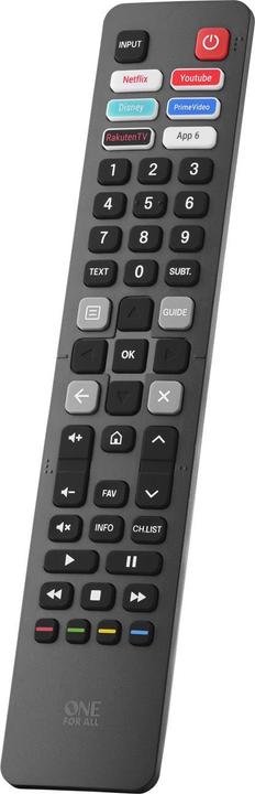 Produktbild One for All Hisense 2.0 Ersatzfernbedienung URC 4916 (Gerätespezifische Fernbedienung, Infrarot)