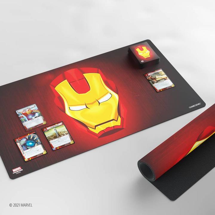 Actual product image Gamegenic GGS40020ML - Marvel Champions Play Mat - Iron Man