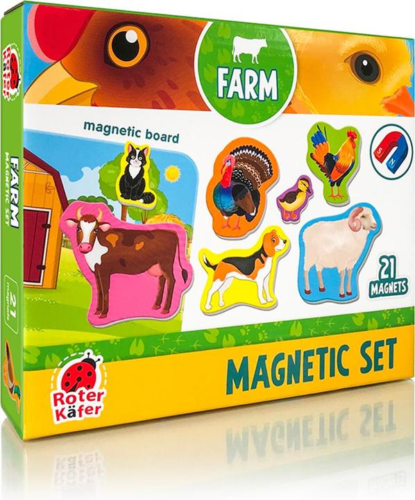 Produktbild Spielmagnete Bauernhoftiere (3 - 5 Jahre)