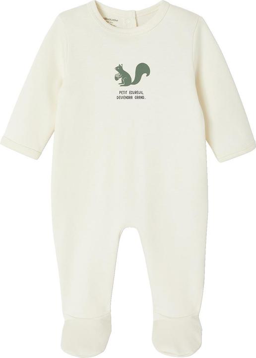 Image du produit Vertbaudet Bio-Kollektion: 2er-Pack Baby Strampler EICHHÖRNCHEN (68)