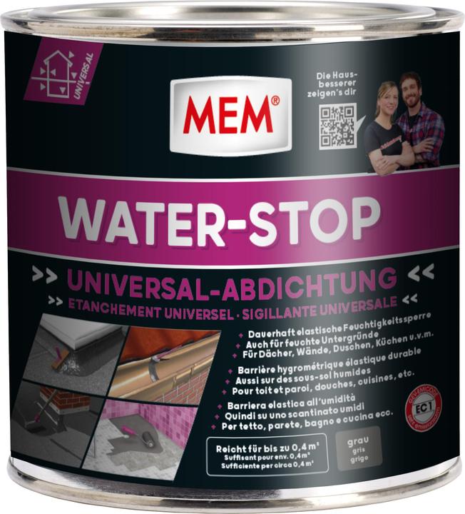 MEM Arrêt de l'eau (1 kg, Grey)