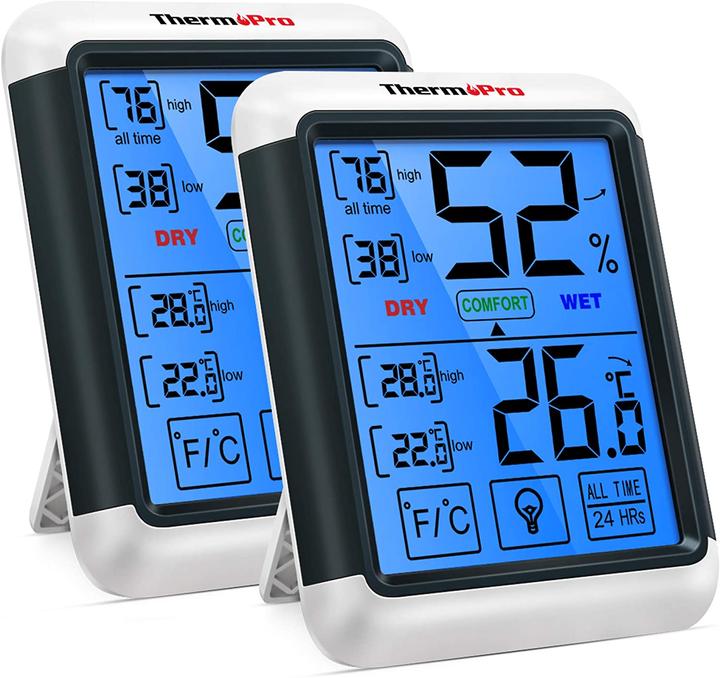 ThermoPro Set de 2 thermo-hygromètres