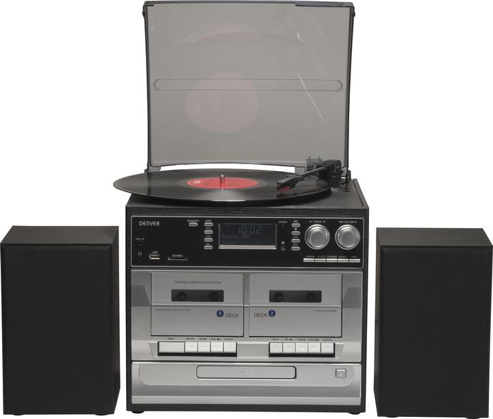 Denver MRD-166 (Platine, Lecteur de CD, 2x 2 W)
