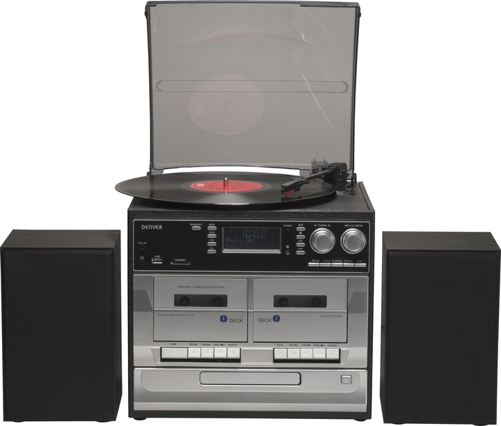 Denver MRD-166 (Platine, Lecteur de CD, 2x 2 W)