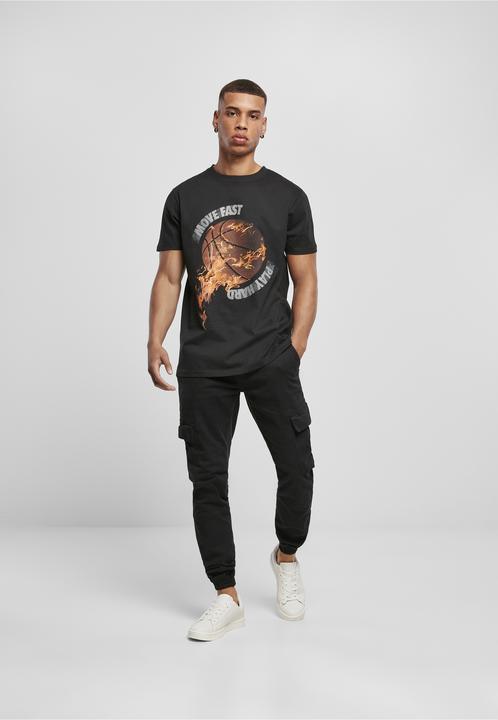 Produktbild Mister Tee Burning BBall Tee (L)