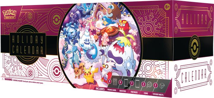 Actual product image Pokémon Holiday Calendar 2025 (English, Box Set & Collection)