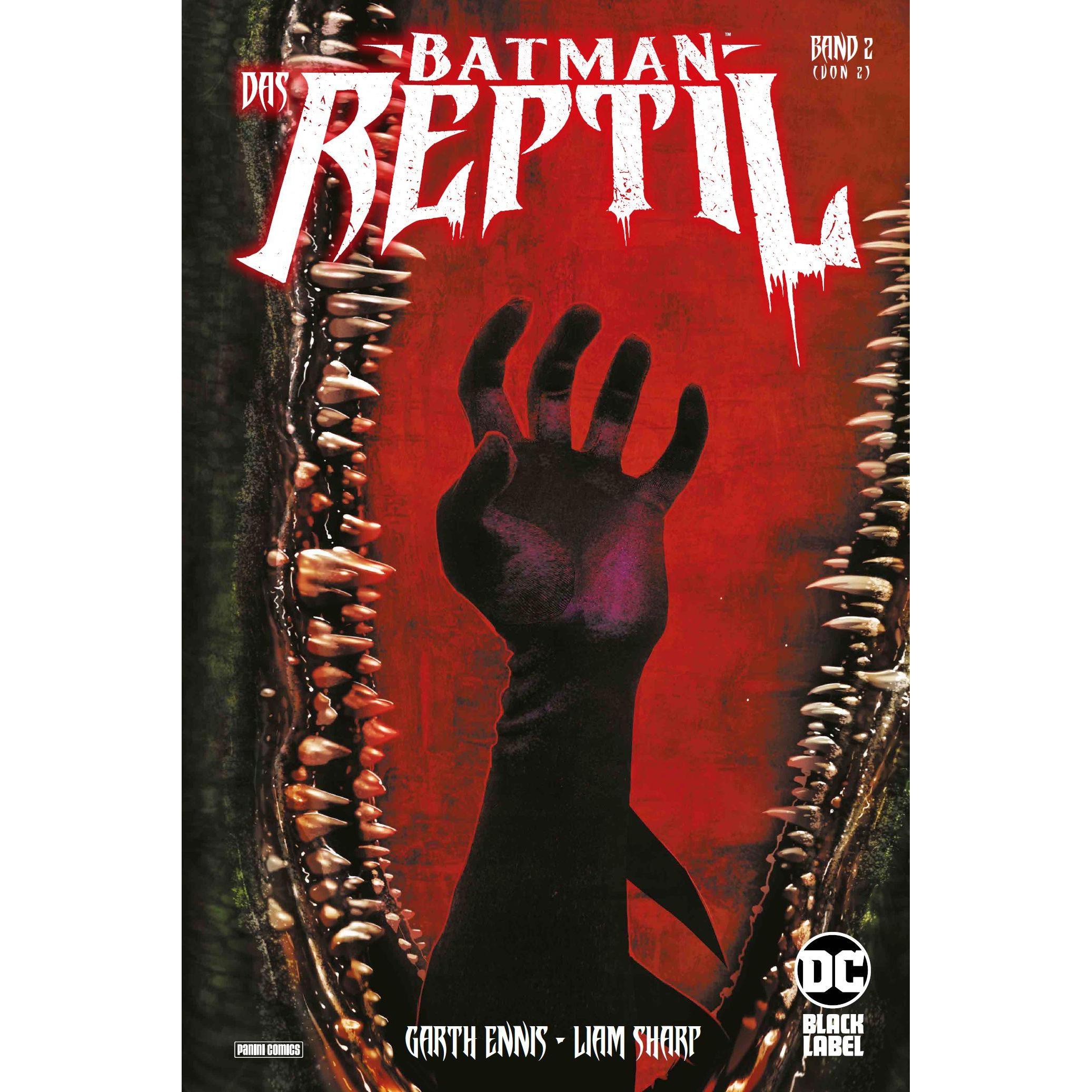 Batman: Das Reptil, Belletristik von Garth Ennis, Liam Sharp