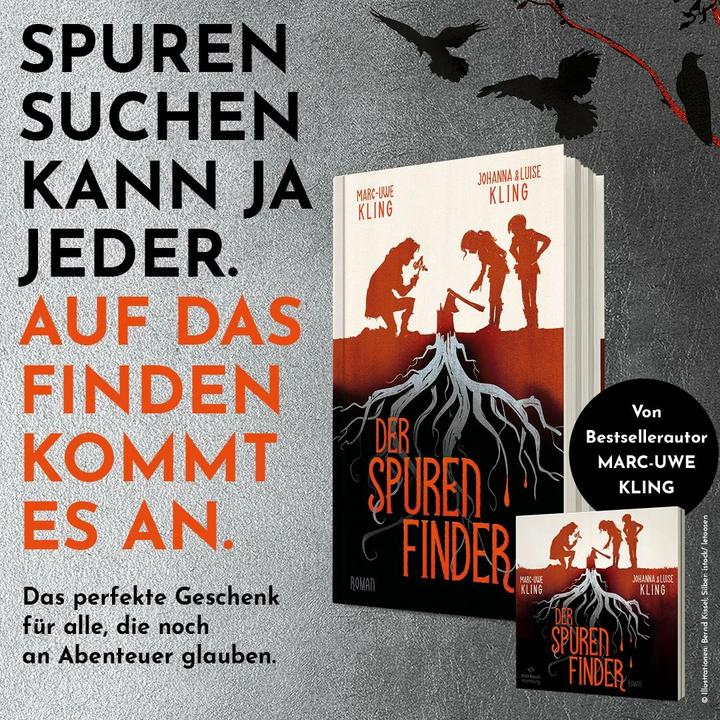 Produktbild Der Spurenfinder (Deutsch, Johanna Kling, Bernd Kissel, Luise Kling, Marc-Uwe Kling, 2023)