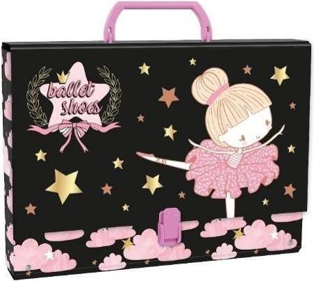 Derform Dicke Aktentasche mit Griff Ballerina 12