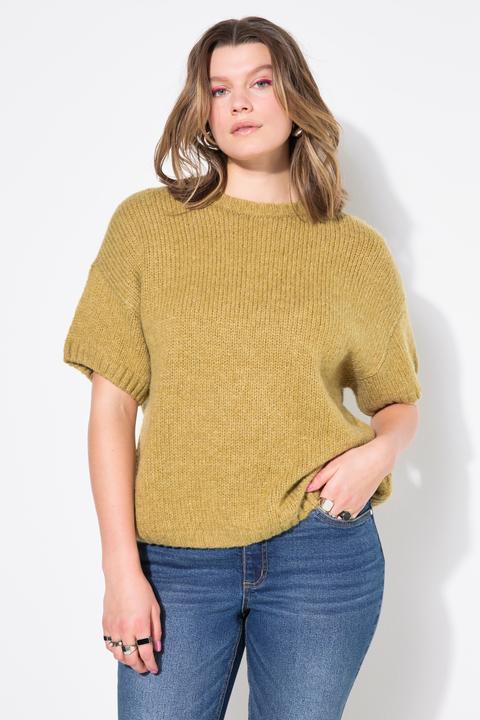 Image du produit Studio Untold Pull oversize, manches courtes, maille fantaisie (54)