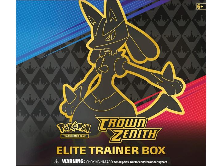 Actual product image Pokémon Elite Trainerbox Sword & Shield Crown (English, Elite / Top Trainer Box)