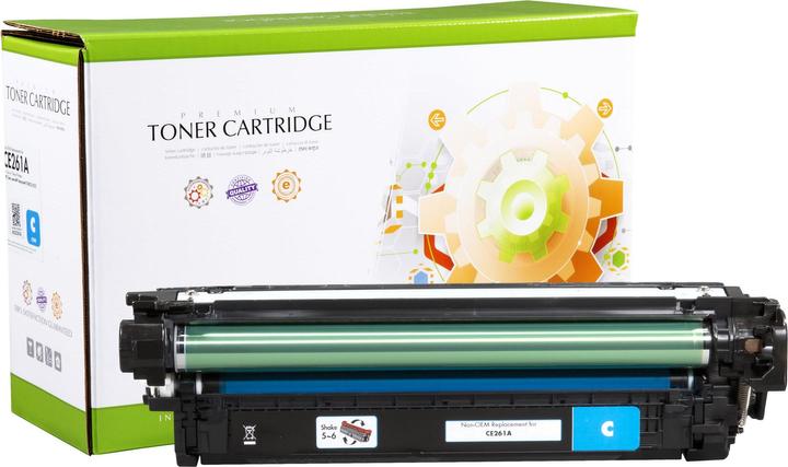 STATIC Toner cartridge compatible with CE261A compatible (C)