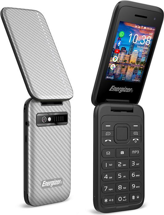 Energizer Telefono Flip Diamonds E282scd Sv (2.80", 2 Mpx)