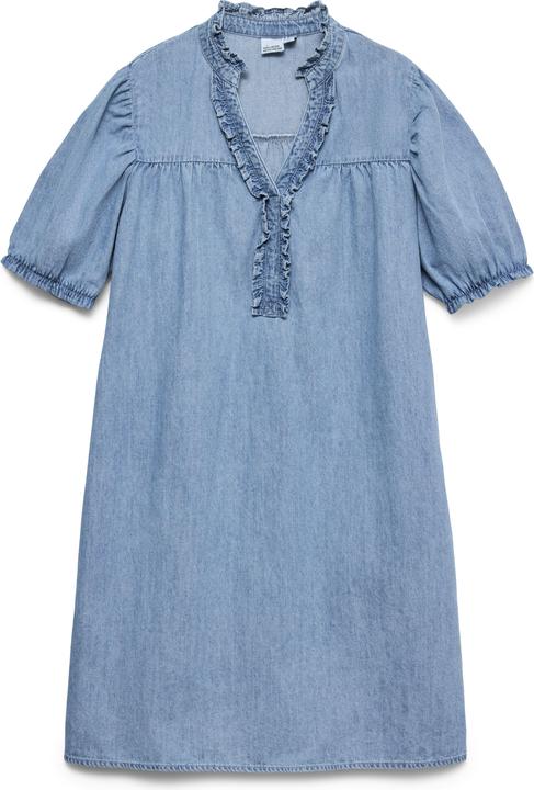 Vero Moda VMROSA Kurzes Kleid Jeanskleid (S)