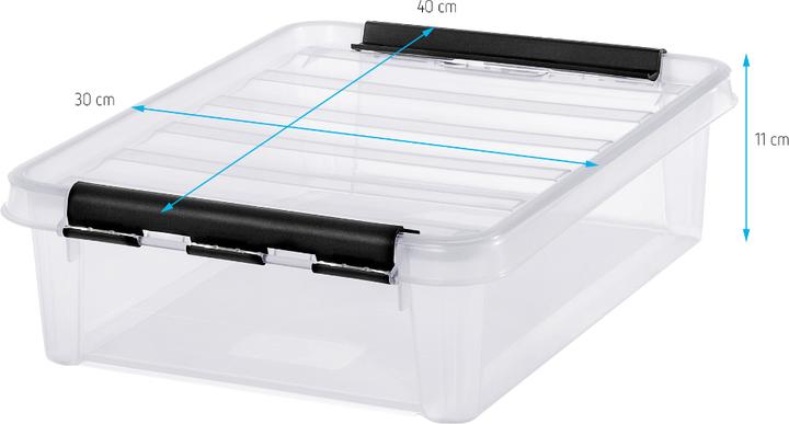 Produktbild Orthex Klar (40 x 30 x 11 cm, 8 l)