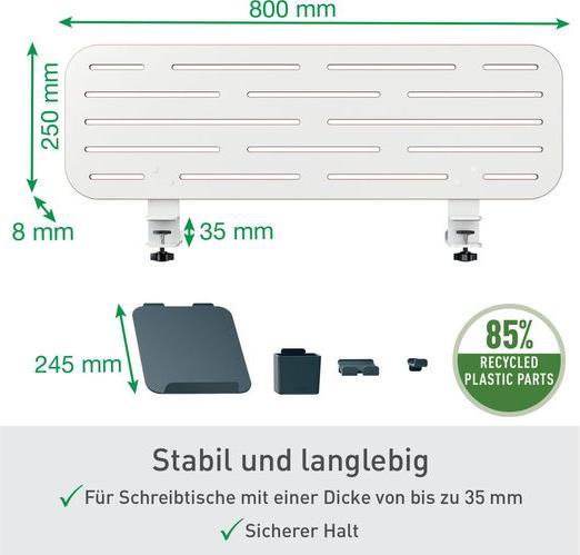 Actual product image Leitz Pegboard desk organiser