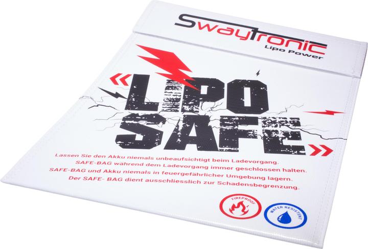 Swaytronic Sac de sécurité LiPo (30 cm, 23 cm)