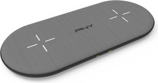 Actual product image PNY P-AC-2QI-KEBA10W1-RB Mobile Charger Grey Indoor