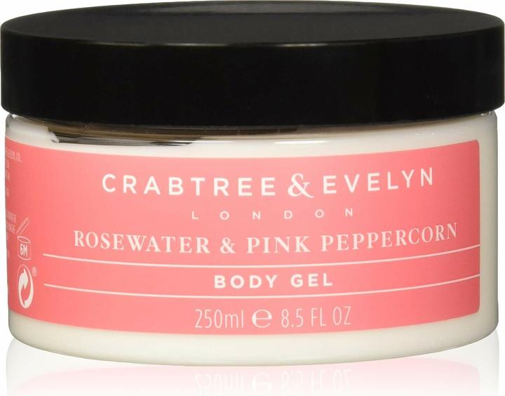 Produktbild Vivian Gray Crabtree & Evelyn Rosewater & Pink Peppercorn Feuchtigkeitsspendendes Körpergel 8,5 oz (Körpergel, 85 ml)