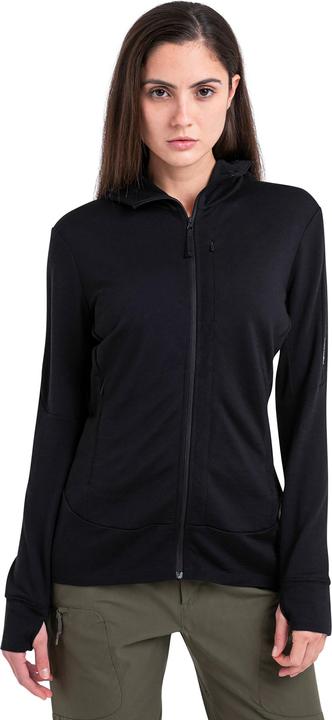 Actual product image Icebreaker Women's Merino 260 Quantum IV LS Zip Hoodie (M)