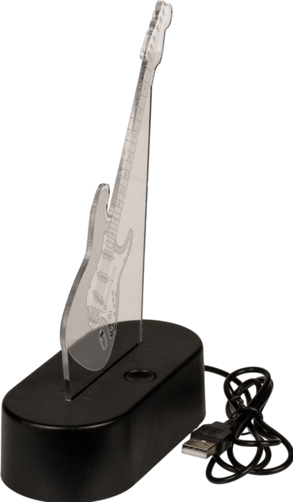 Produktbild TOP 3d Lampe Gitarre