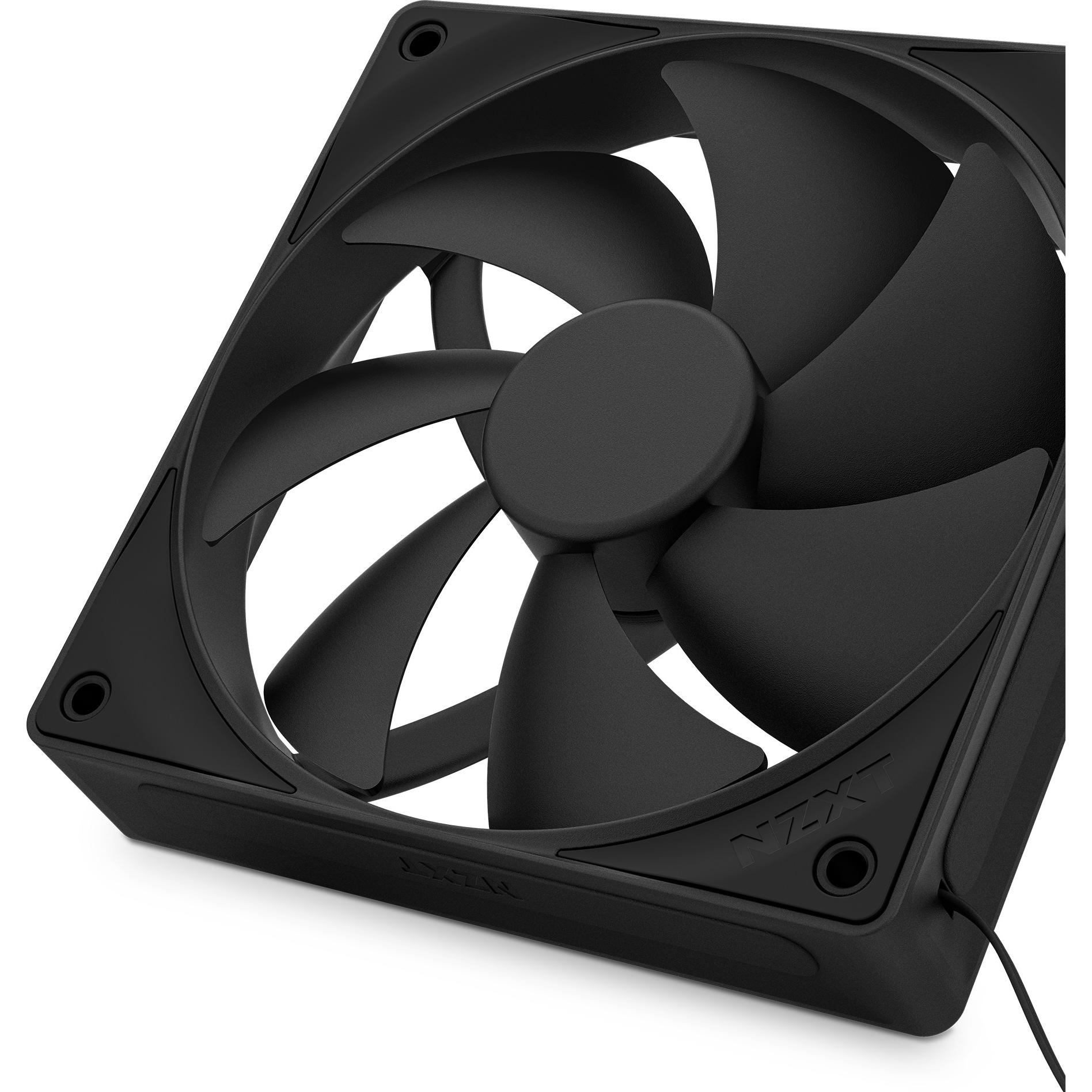 NZXT F120P (120 mm, 1 x), Ventola PC, Nero