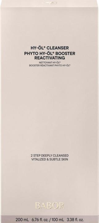 Produktbild Babor CLEANSING HY-ÖL Cleanser & Phyto HY-ÖL Booster Reactivating Set (Gesichtspflege set)