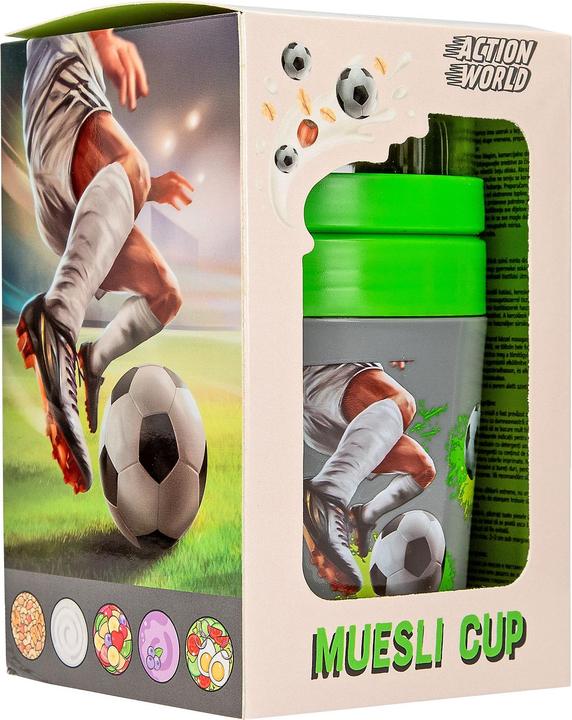 Produktbild Dino DEPESCHE ACTION World Müslibecher Fussball 500ml