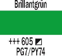 Produktbild Amsterdam Acrylfarbe Standard Series 605 (Brillantgrün, 120 ml)