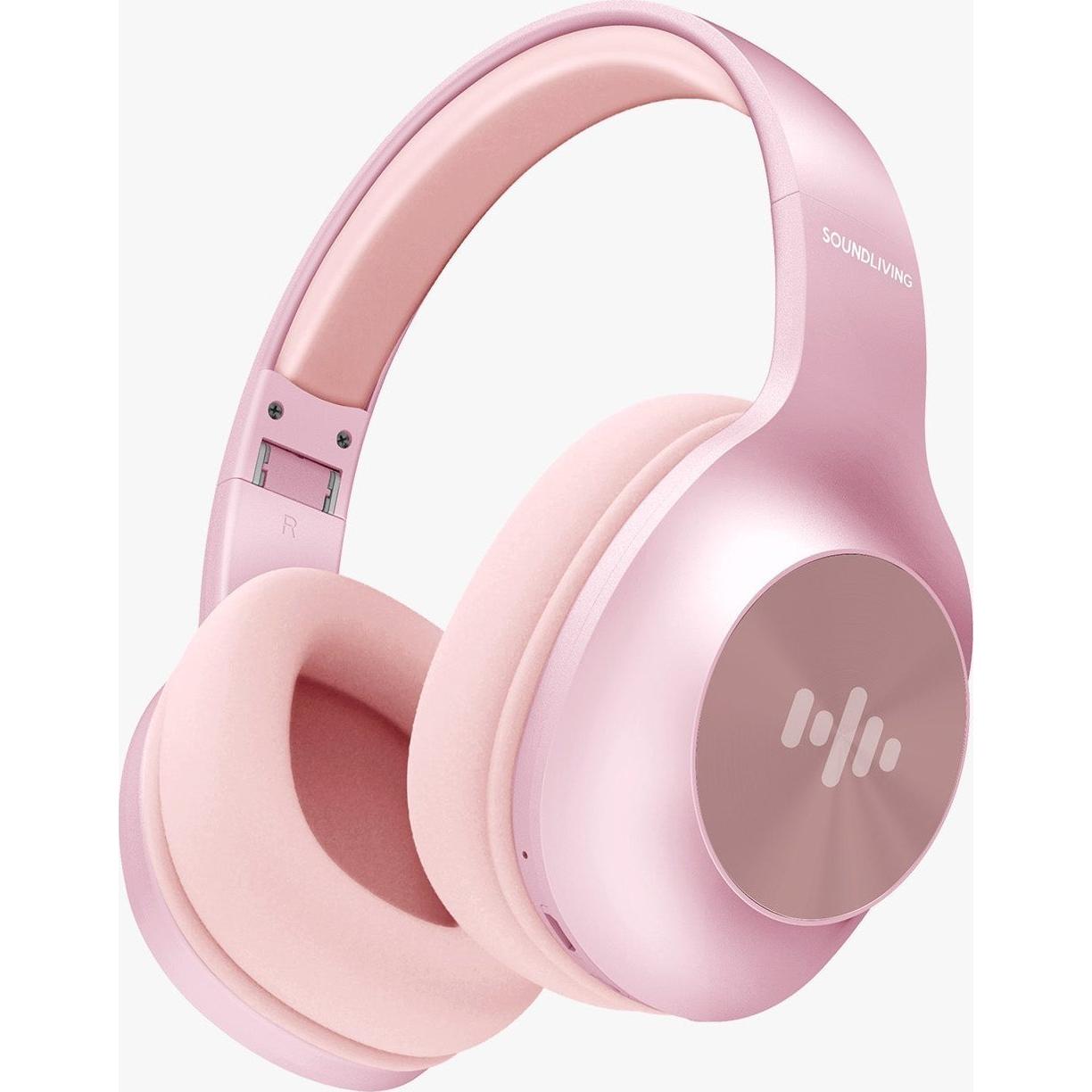Soundliving Cuffie Soul Rosa (40 h, Senza fili), Cuffie, Pink