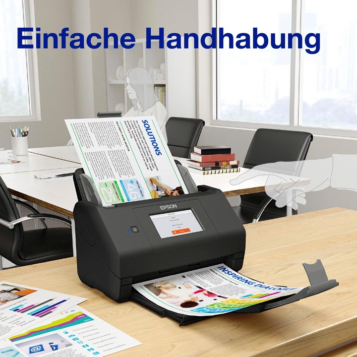 Actual product image Epson WorkForce ES-580W (USB, WLAN, USB host)