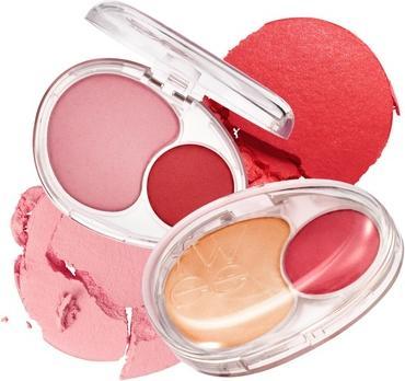 Actual product image Fwee Mellow Dual Blush Rd01 Follow Me Dual Color Jelly Texture 12 Colors