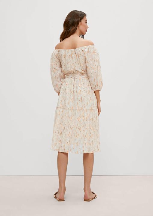 Produktbild Comma Kleid Stufenkleid mit Allover-Muster (38)