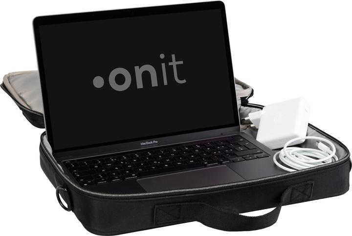 Produktbild Onit Notebooktasche Clamshell 13.3-14.1 Schwarz (14.10")