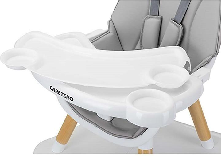 Productafbeelding Caretero Kinderstoel Tuva grijs (TERO-7706) (Kinderstoel)