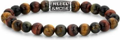 Produktbild Rebel Rose - Beaded bracelet Who's afraid of the Tiger RR-80095-V - Dimension: 20 cm - L+ (20 cm)
