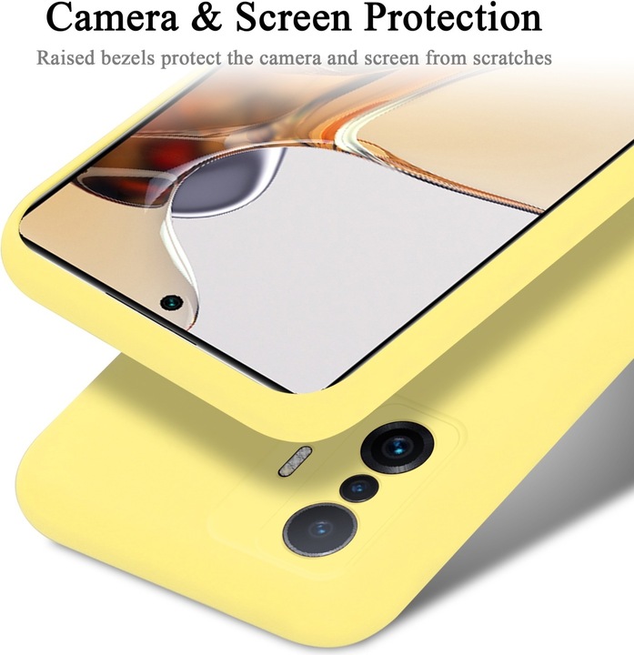 Produktbild Cadorabo TPU Liquid Silicone Case Hülle für Xiaomi 11T / 11T PRO (Xiaomi 11T)