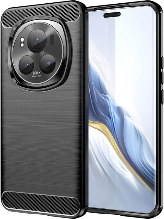 Immagine prodotto Cover-Discount Honor Magic6 Pro - Custodia in metallo effetto carbonio nero (Honor Magic6 Pro)
