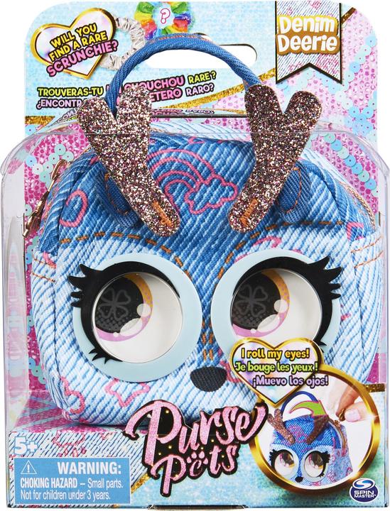 Actual product image Spin Master Purse Pets Micro Deer Mini Purse
