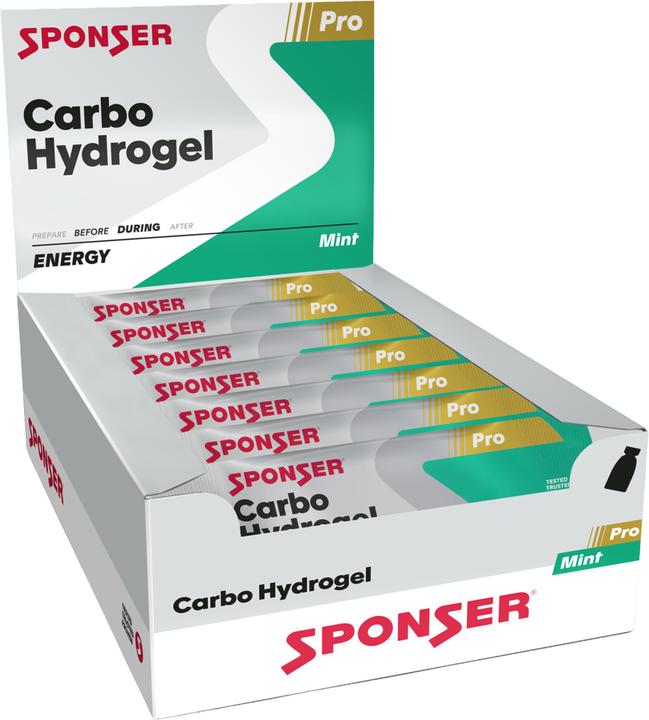 Actual product image Sponser Carbo Hydrogel Mint (Mint, 20 pcs., 1200 g)
