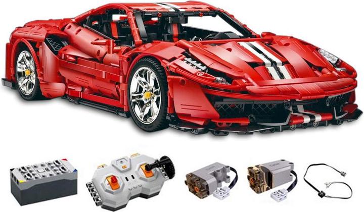 Cada MASTER Red Super Car 1:8 inkl Power System