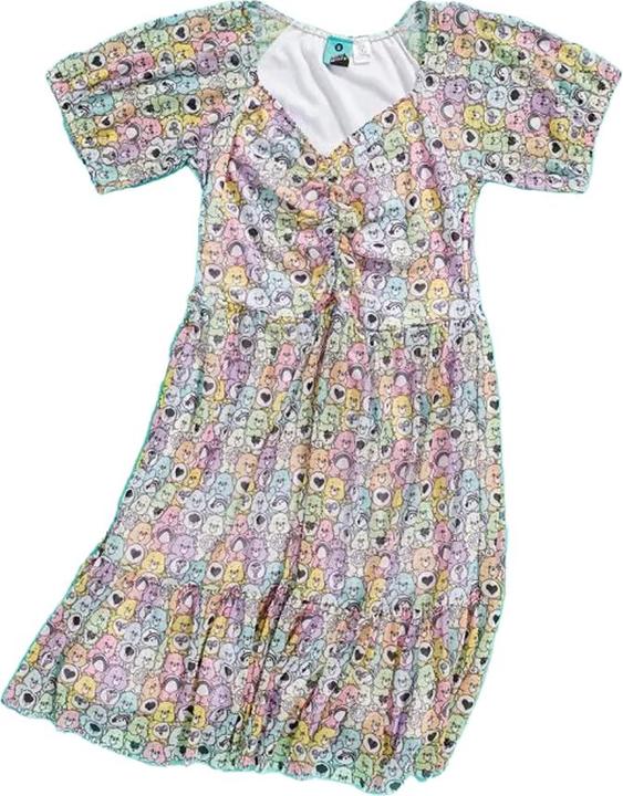 Produktbild Hype Kleid mit ausgestelltem Rock Netzmaterial (L)