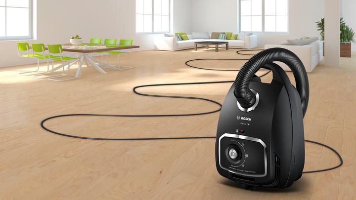 Produktbild Bosch Hausgeräte Serie 6 BGB6X320 stofzuiger Trommelstofzuiger Droog 600 W Stofzak